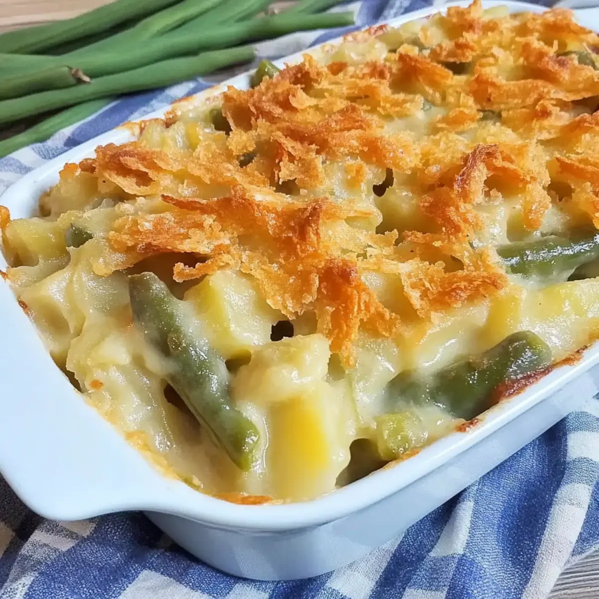 Creamy Green Bean and Potato Casserole for Cozy Nights