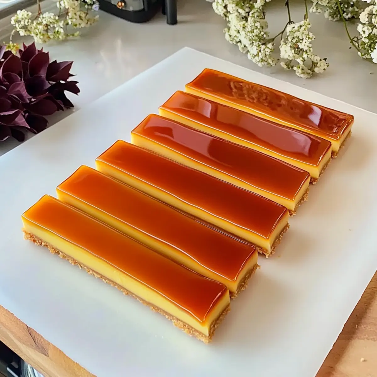 Creamy Vanilla Caramel Custard Tart That Melts in Your Mouth