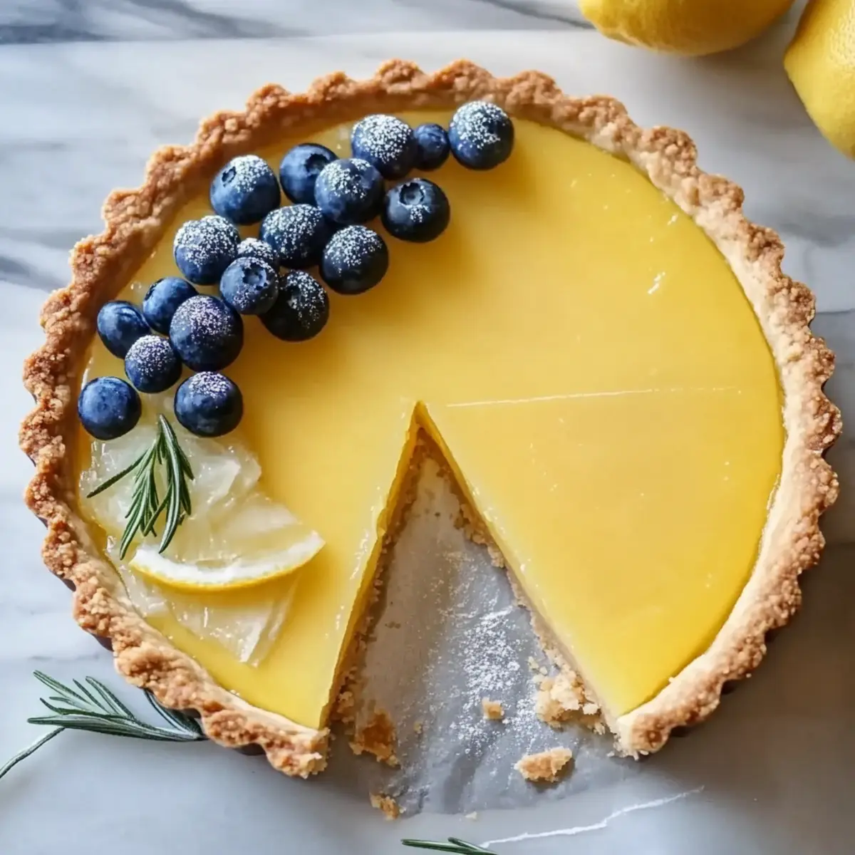 Lemon Tart Bliss: Zesty, Creamy Treat for Any Occasion
