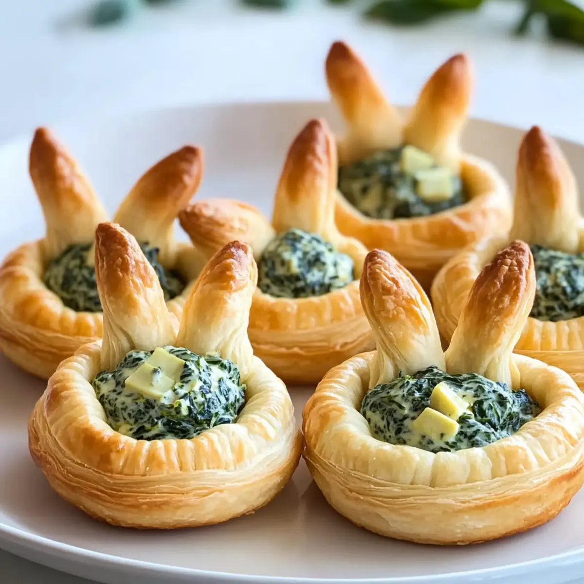 Easter Bunny Crescent Bites: Flaky Fun for Spring Gatherings