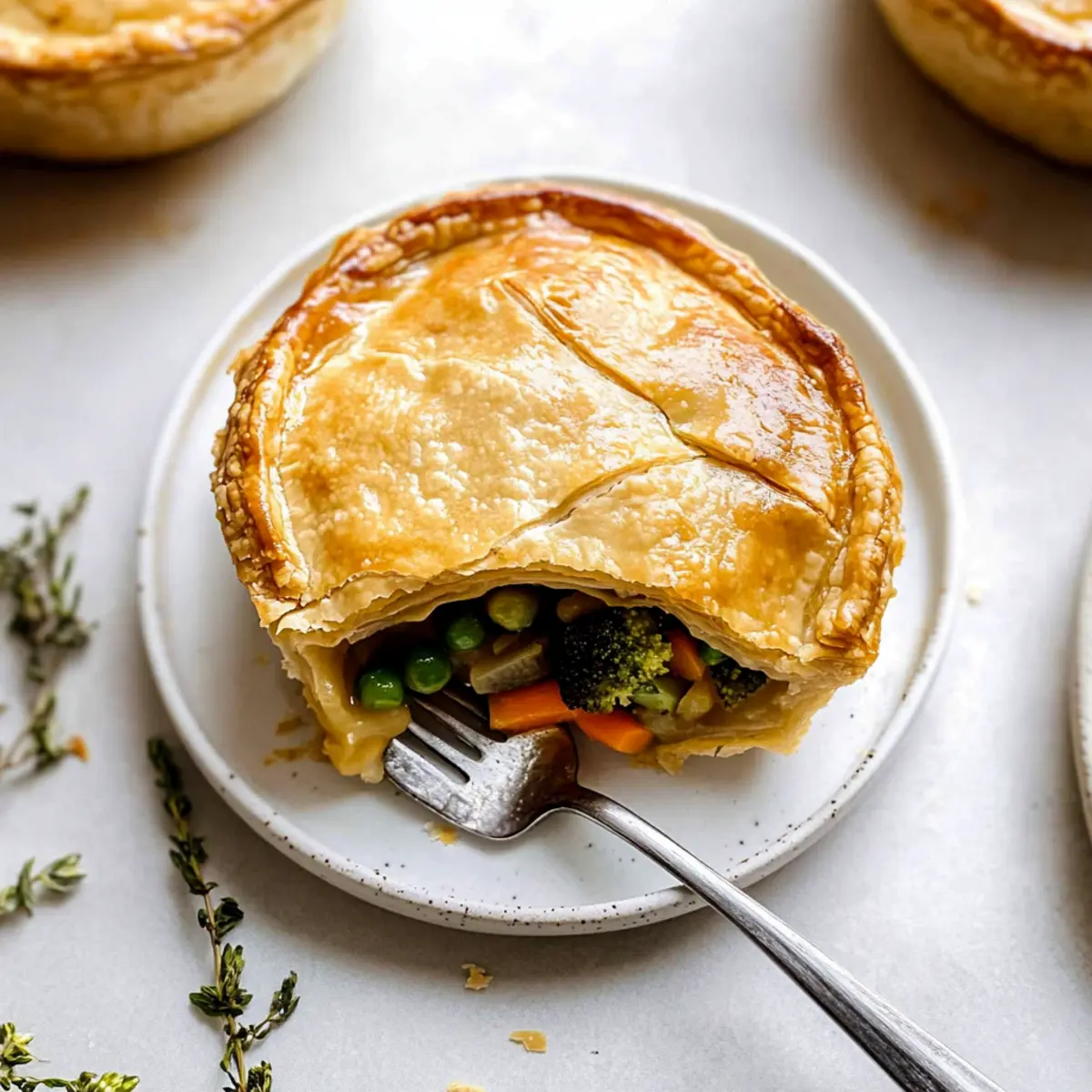 Irresistible Vegan Pot Pie with Creamy Veggie Goodness