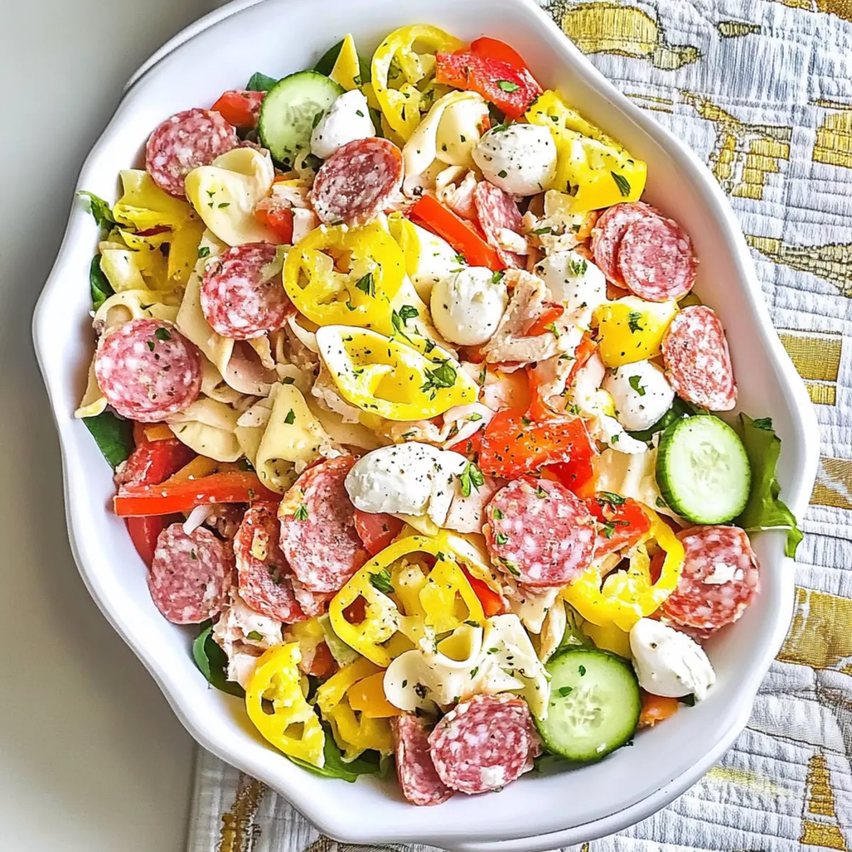 Italian Sub Salad: Refreshing Two Ways for Every Craving