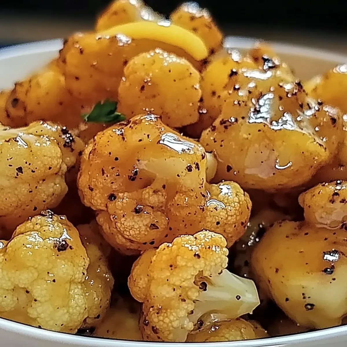 Crispy Vegan Lemon Pepper Cauliflower for Flavorful Nights