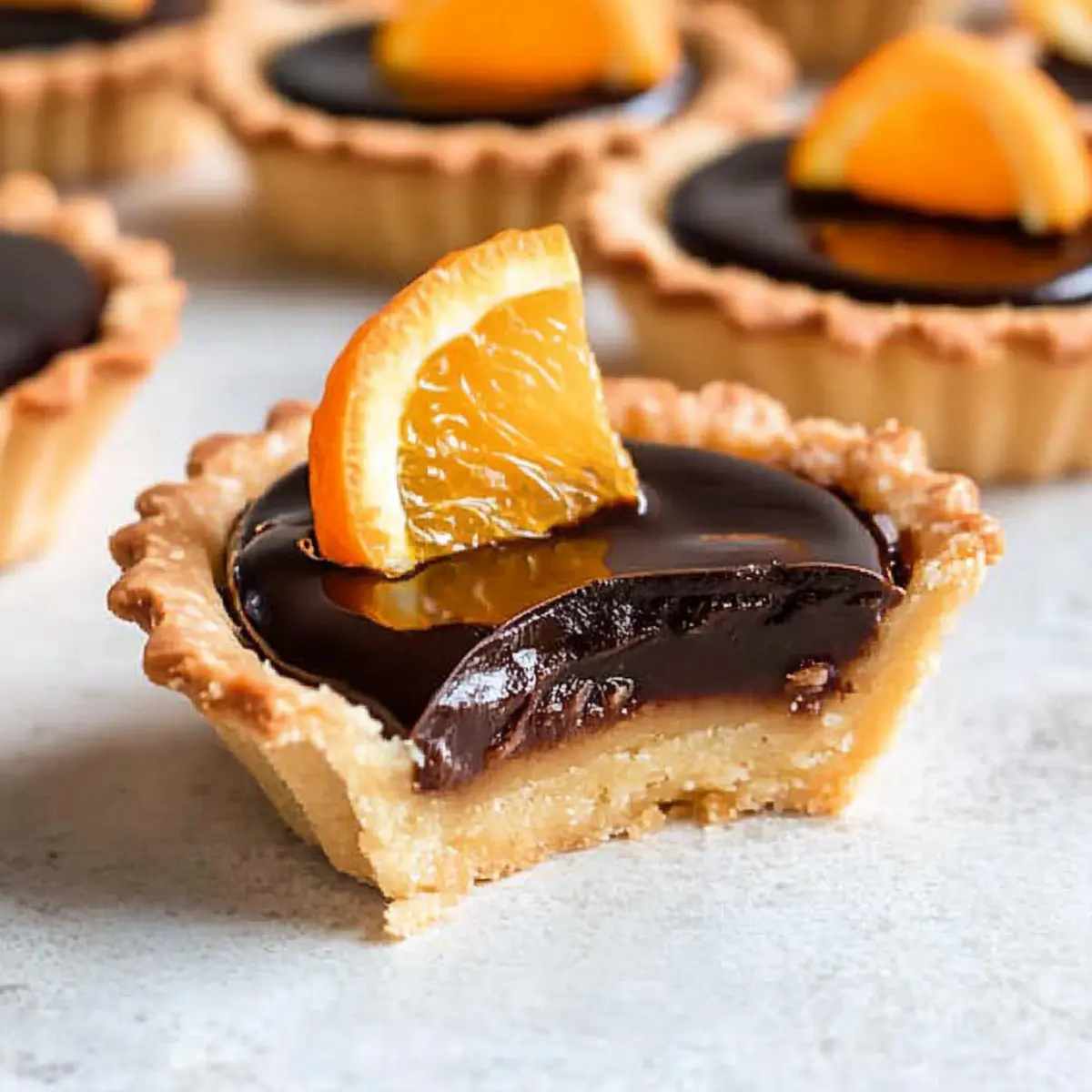 Chocolate Orange Tartlets: Irresistibly Creamy & Zesty Bites