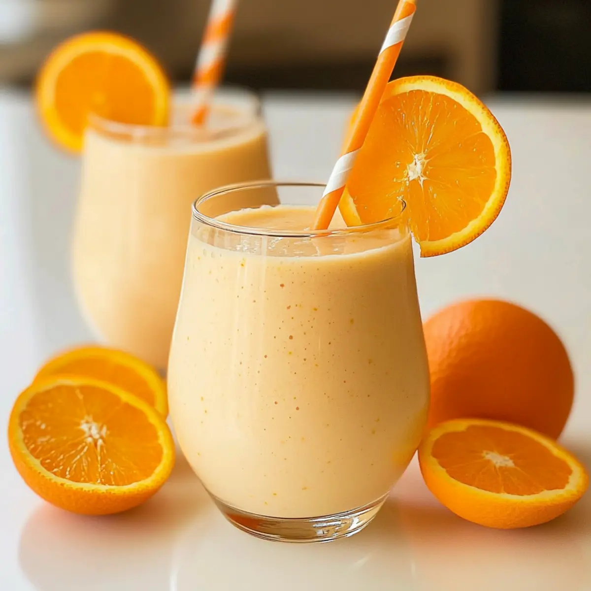 Creamy Orange Smoothie for Instant Energy Boost