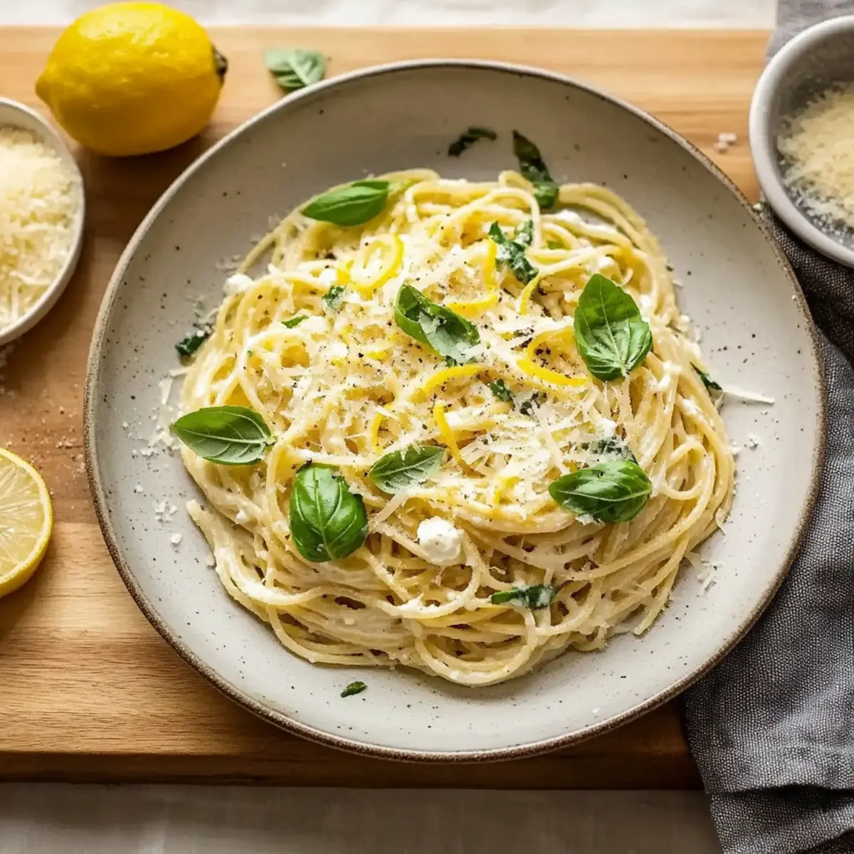 Lemon Ricotta Pasta: Creamy Citrus Bliss in 20 Minutes