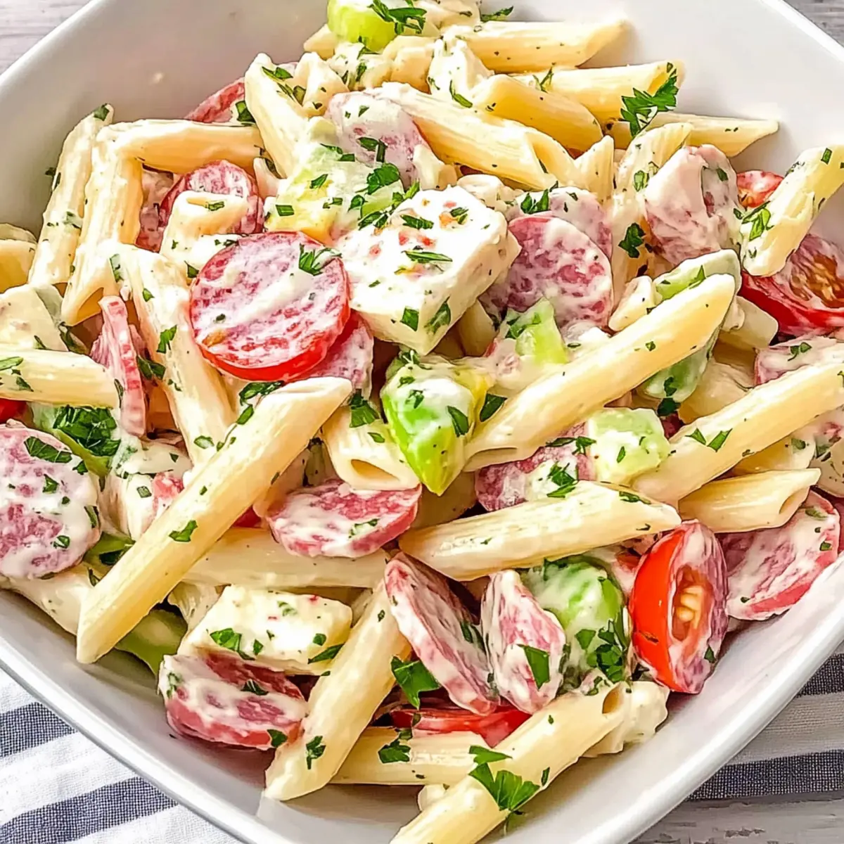 Italian Hoagie Pasta Salad – A Flavorful Twist You’ll Love