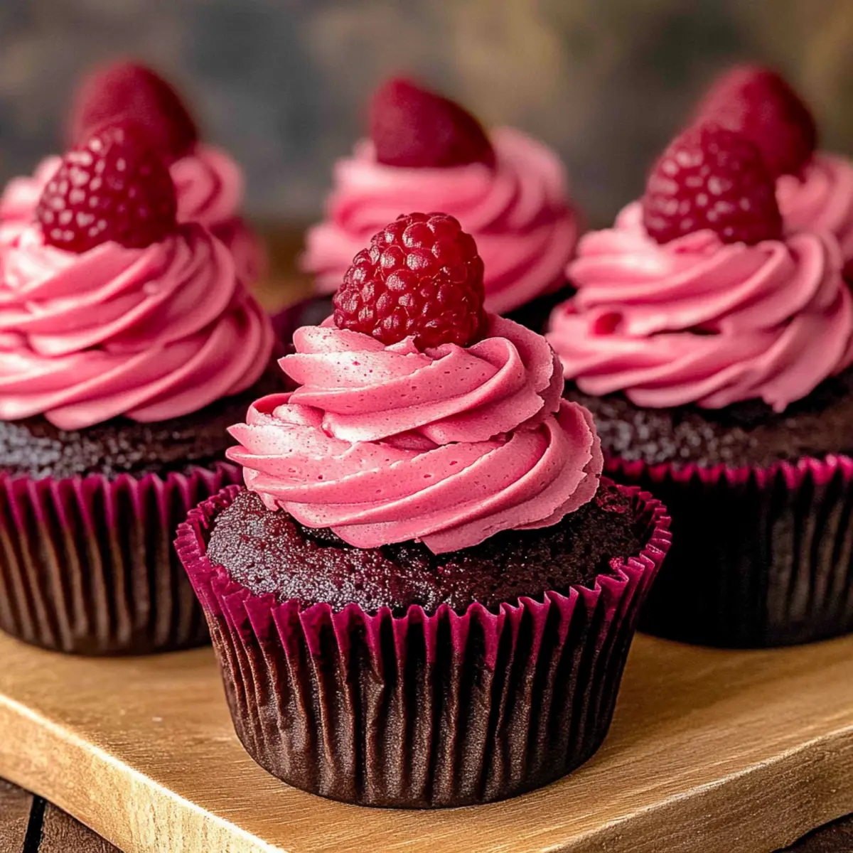 Irresistibly Moist Chocolate Raspberry Cupcakes to Love