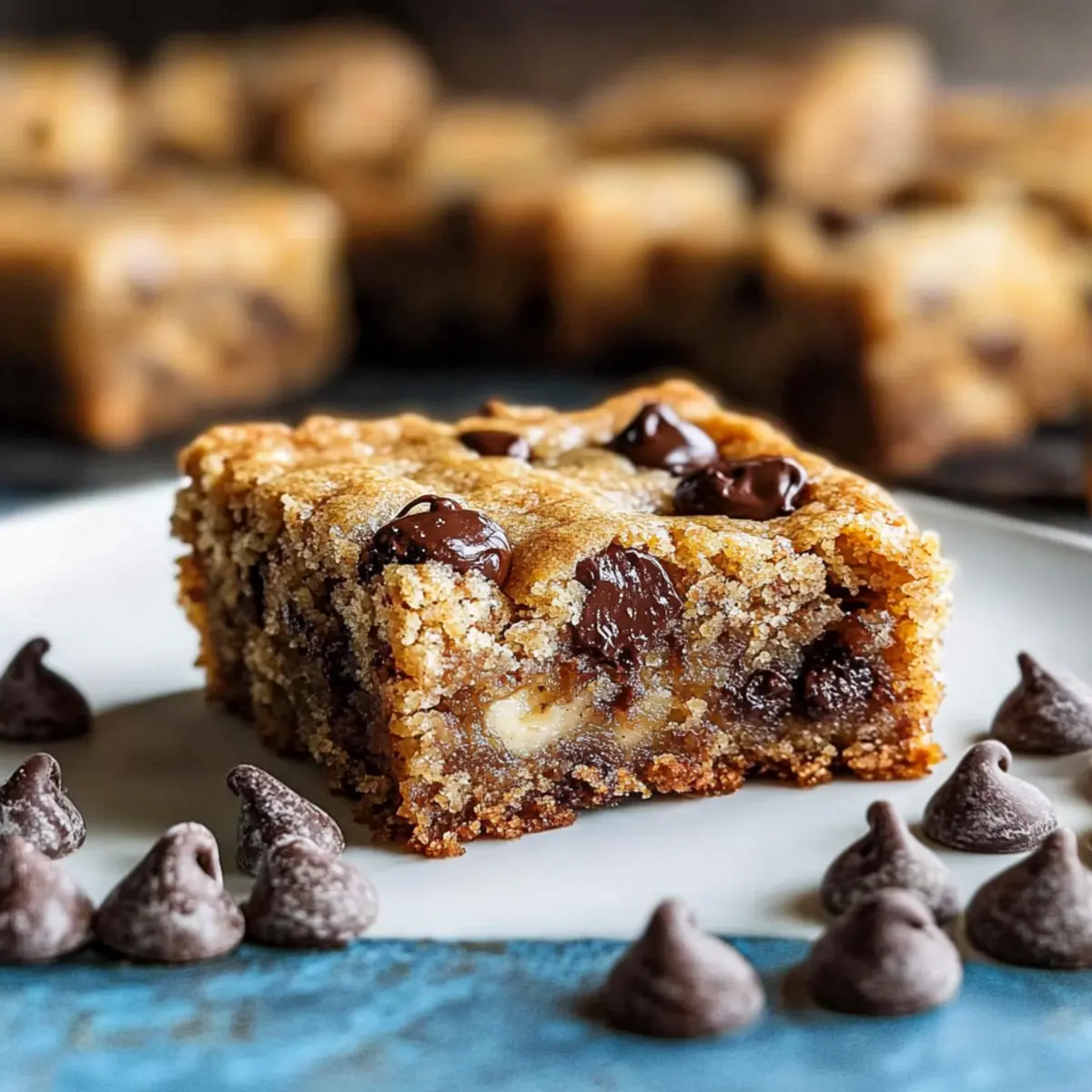 Moist Banana Bread Blondies – Chewy Joy in Every Bite