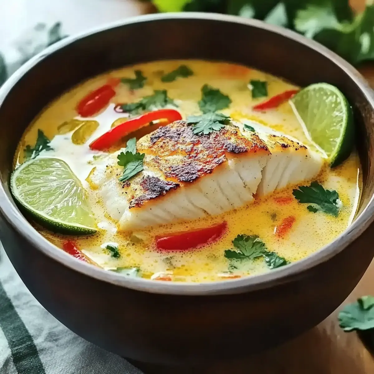 Coconut Lime Fish Soup: A Tropical Taste of Comfort