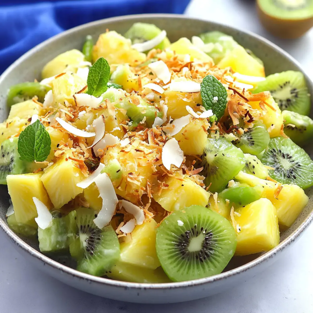Refreshing Pineapple Kiwi Salad: A Burst of Summer Flavor