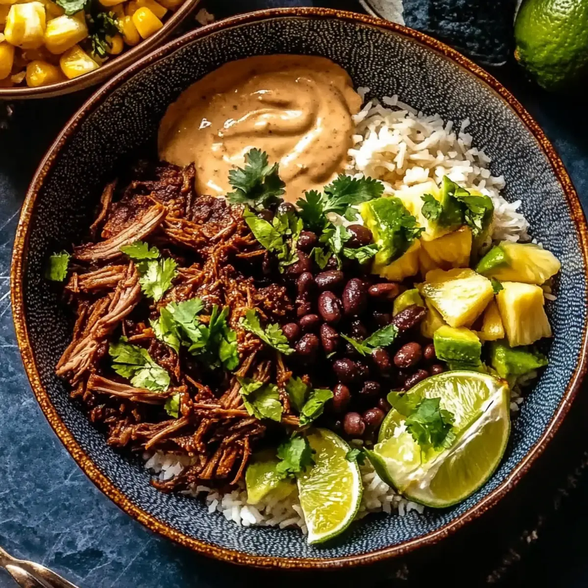 Crockpot Chipotle Pineapple Pot Roast Bowl: Effortless Flavor