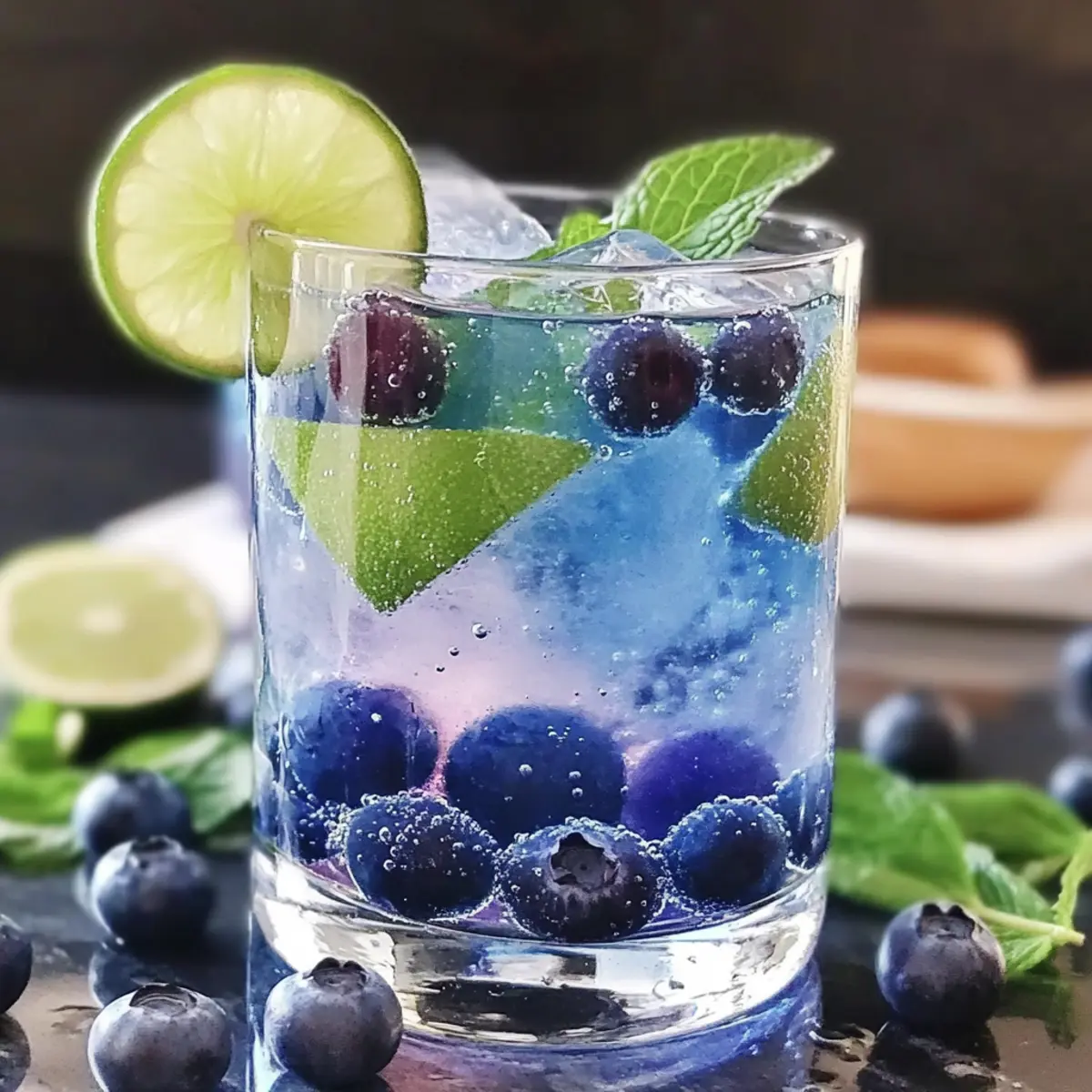 Revitalize Your Day with Refreshing Blueberry Infused Water