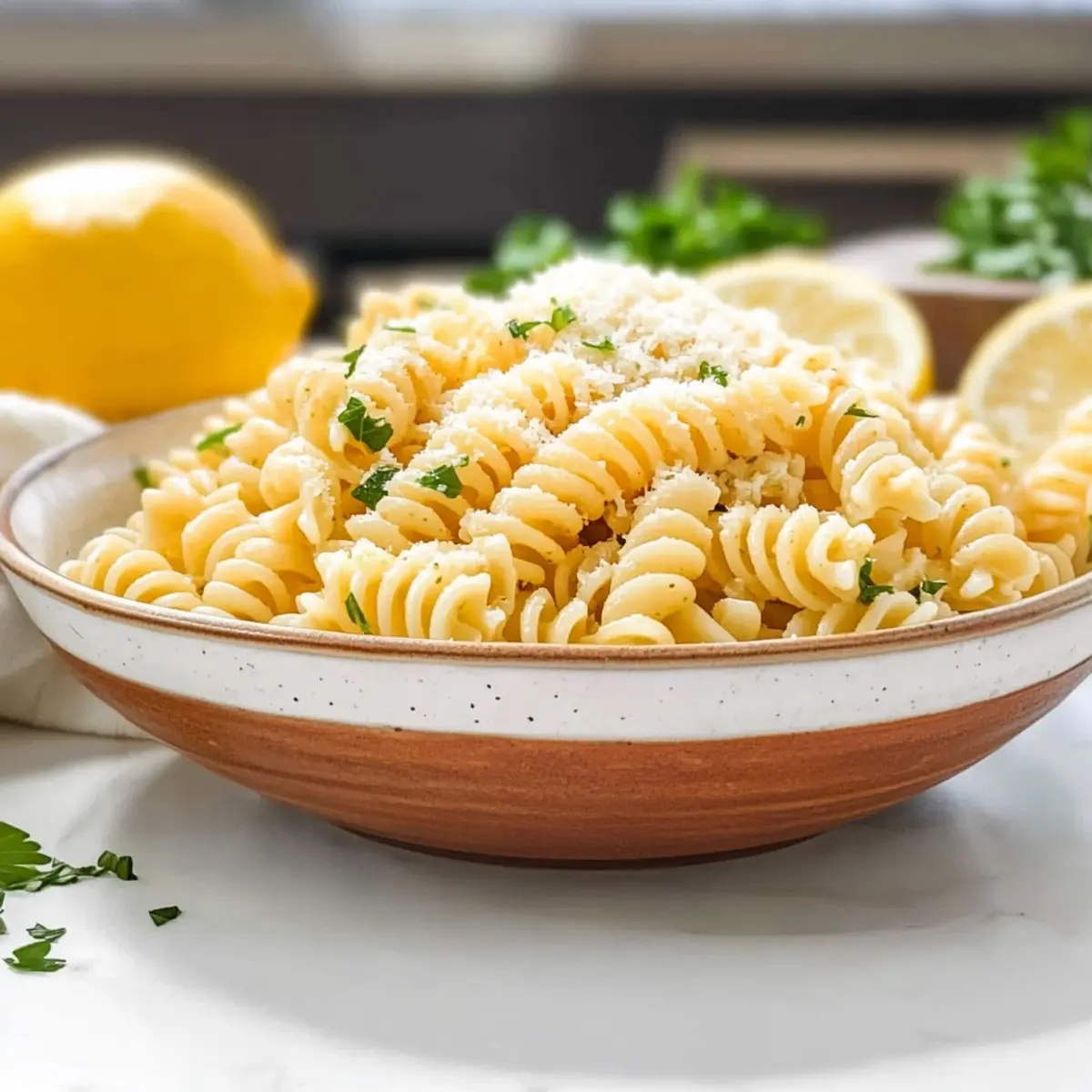 Zesty Lemon Parmesan Pasta Salad for Your Perfect Summer Days
