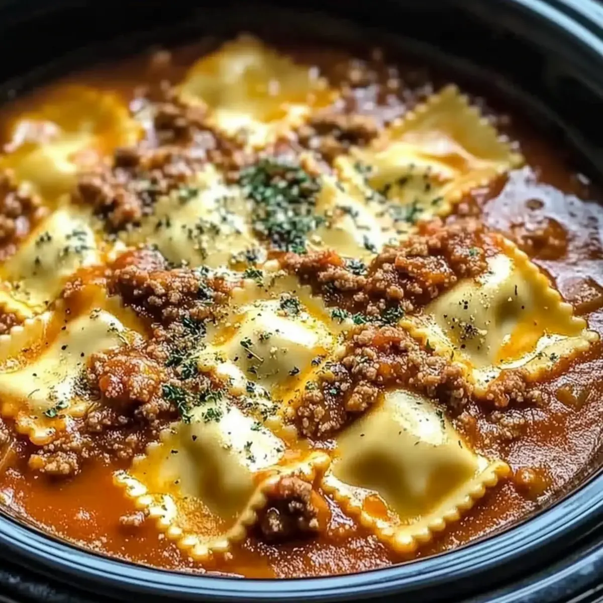 Crockpot Ravioli Lasagna: Effortless Comfort Food Bliss