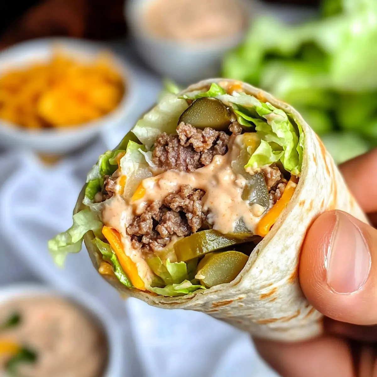 Big Mac Wraps: A Healthy Twist on a Fast Food Classic