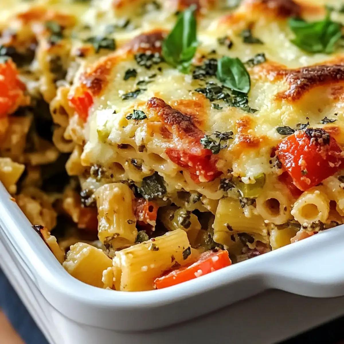 Mediterranean Vegetable Pasta Bake: Comfort in Every Bite