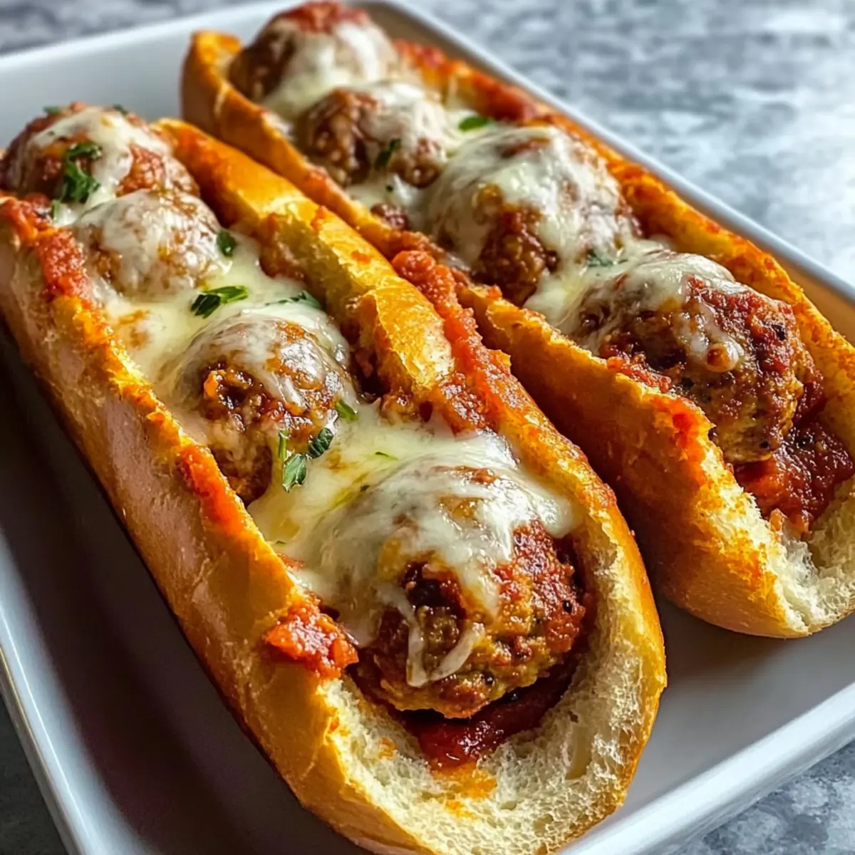 Crockpot Dump and Go Meatball Subs with Marinara Magic
