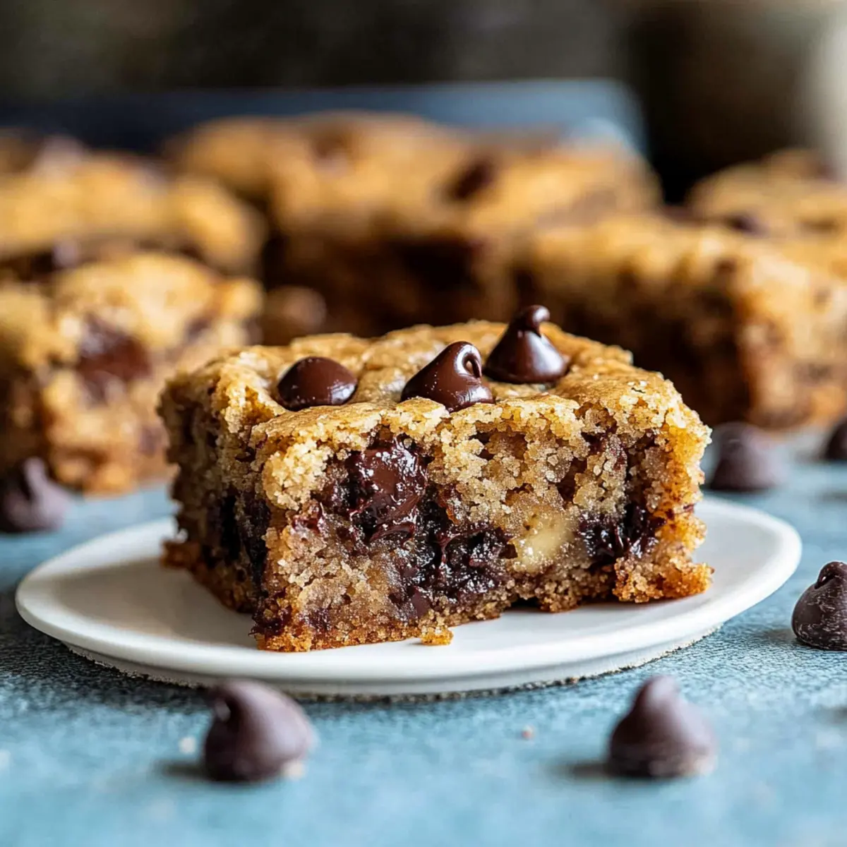 Irresistibly Moist Banana Bread Blondies You'll Adore