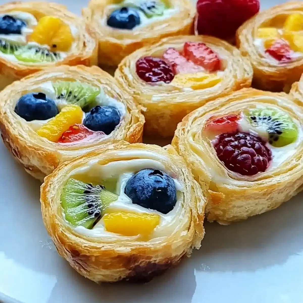 Delicious Cheesecake Fruit Salad Roll Ups for a Summer Treat