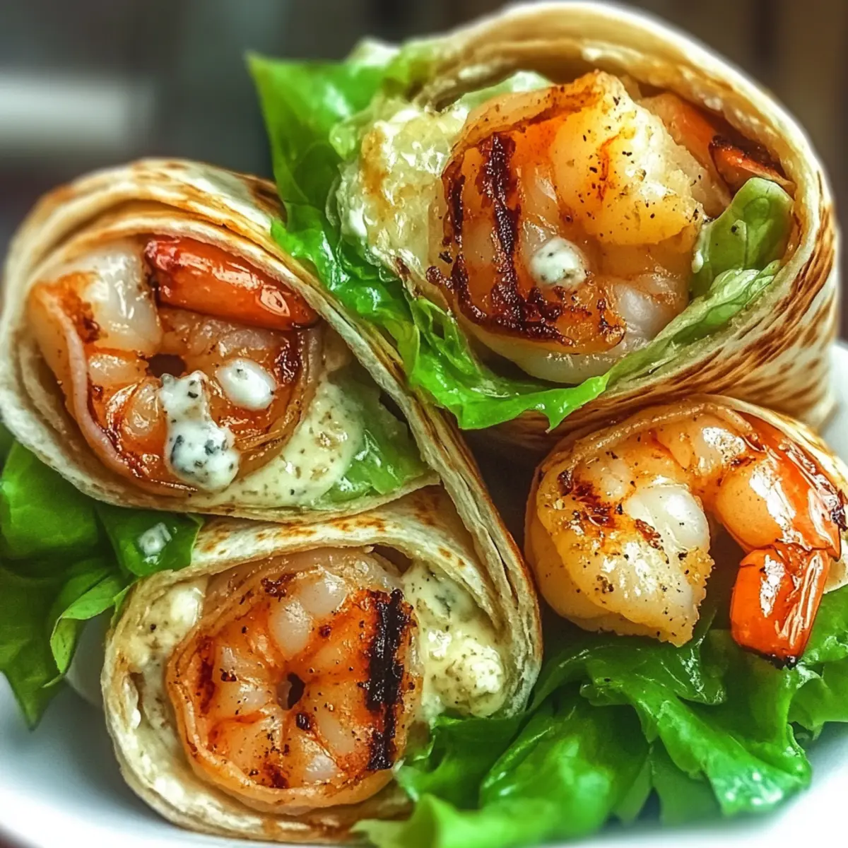 Grilled Shrimp Caesar Wraps for a Quick Flavor Explosion