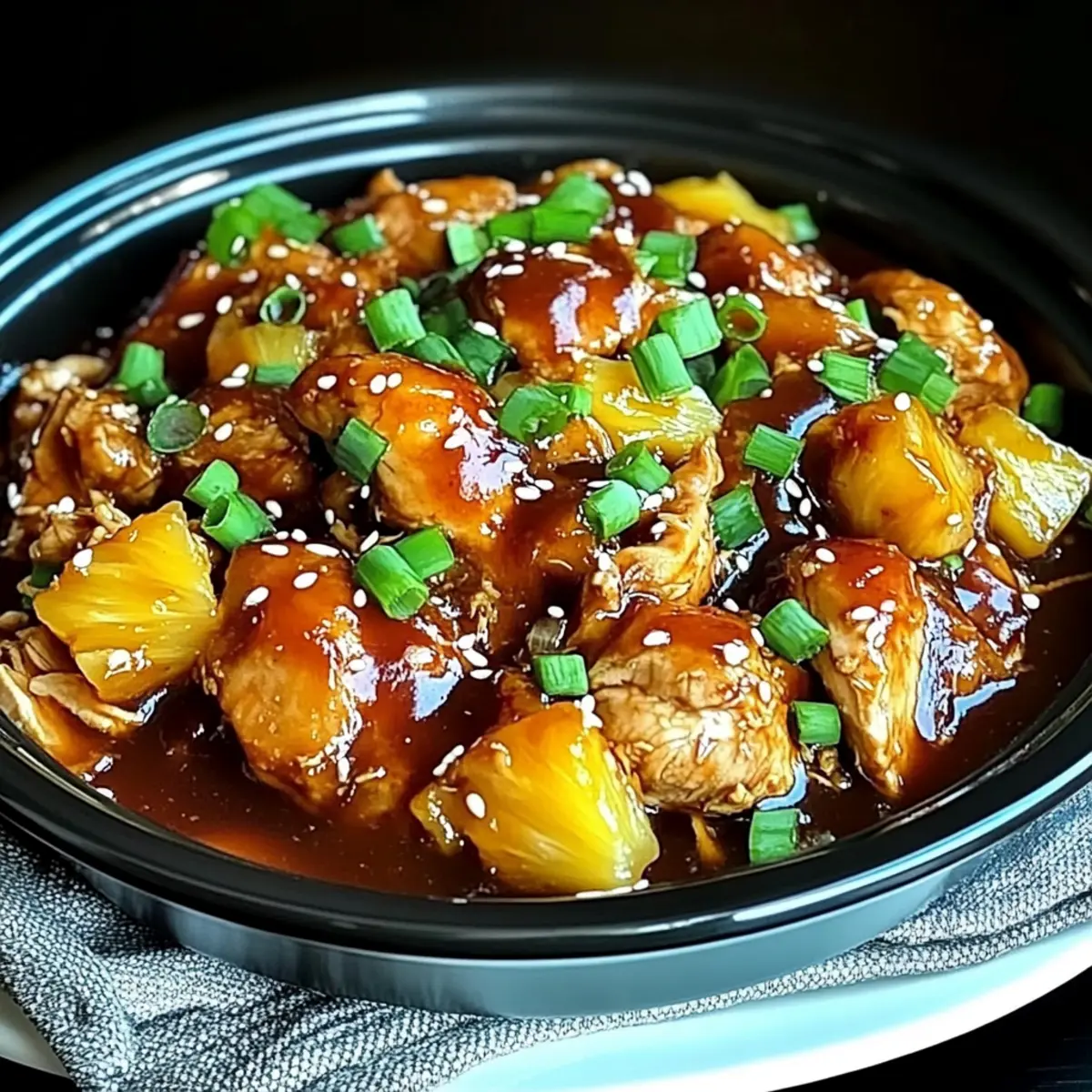 Sweet Hawaiian Crockpot Chicken: Easy Tropical Comfort Meal
