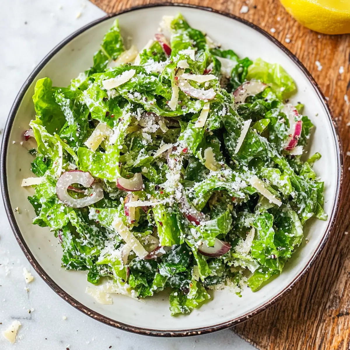 Fresh Parmesan Chopped Salad for a Quick, Zesty Lunch