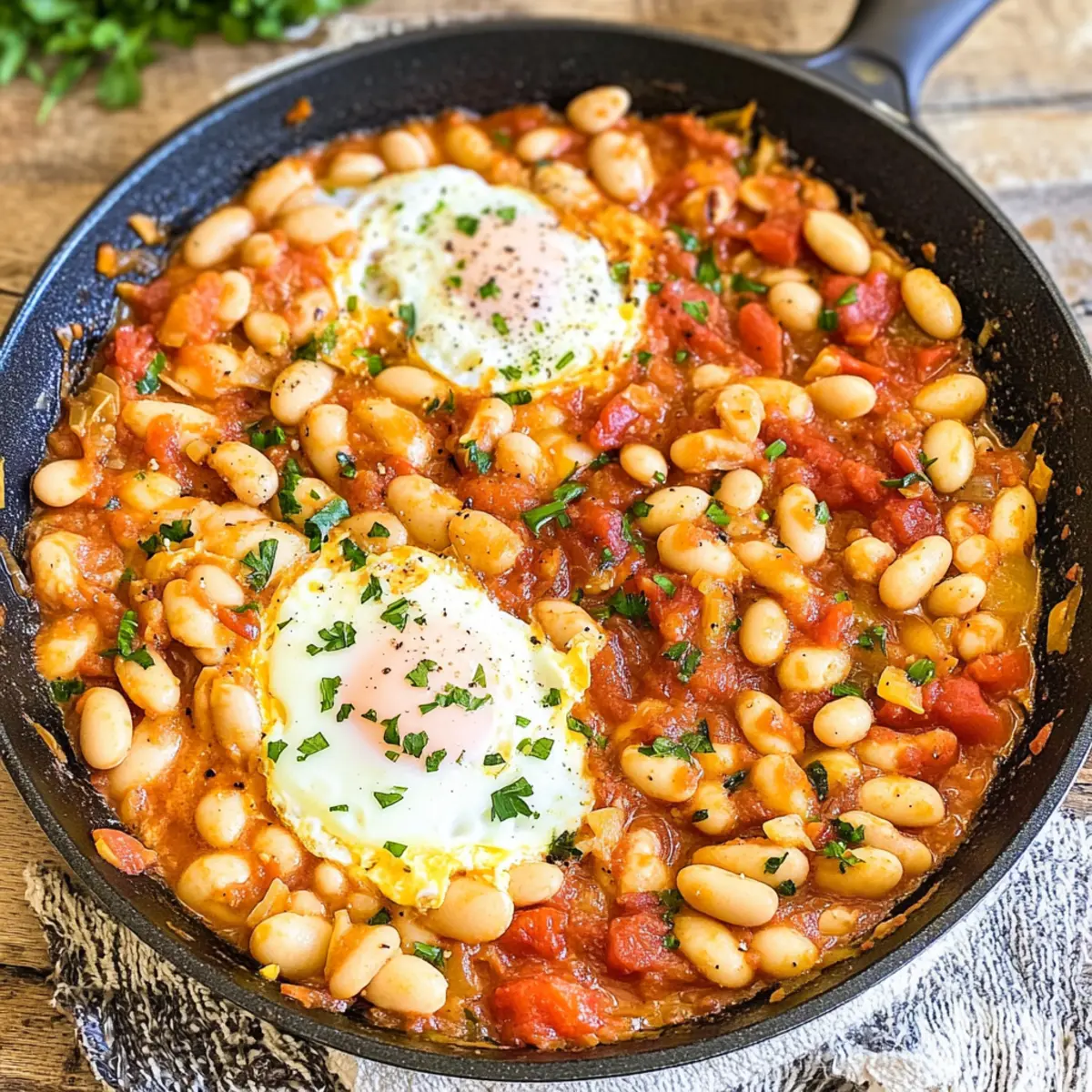Savor Quick Spanish Beans & Eggs for a Cozy Meal Anytime