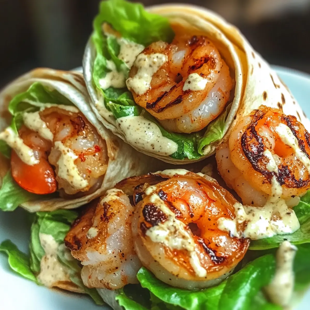Grilled Shrimp Caesar Wraps for a Fresh, Flavorful Meal