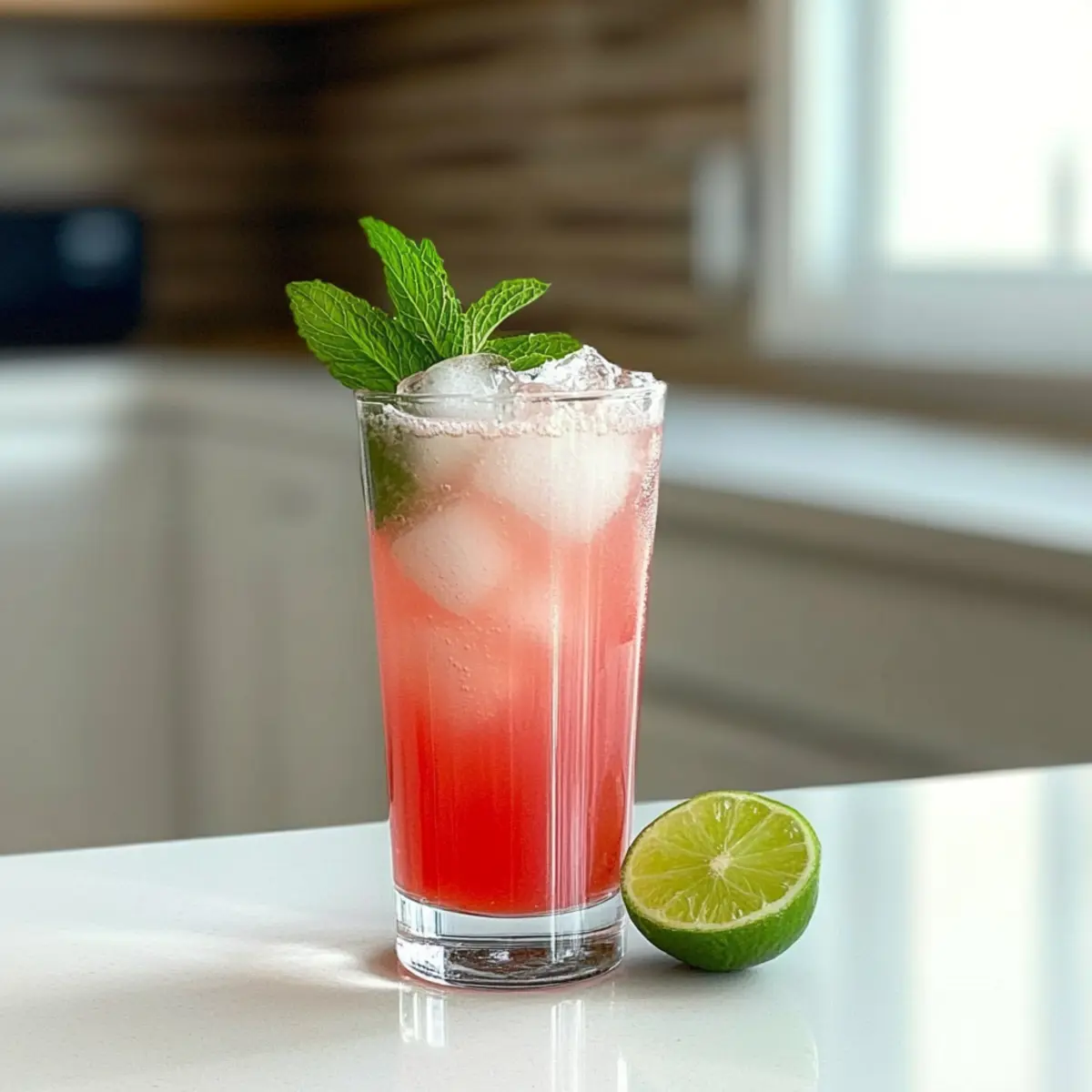 Delight in a Pink Guava Soda Mocktail That Refreshes Instantly