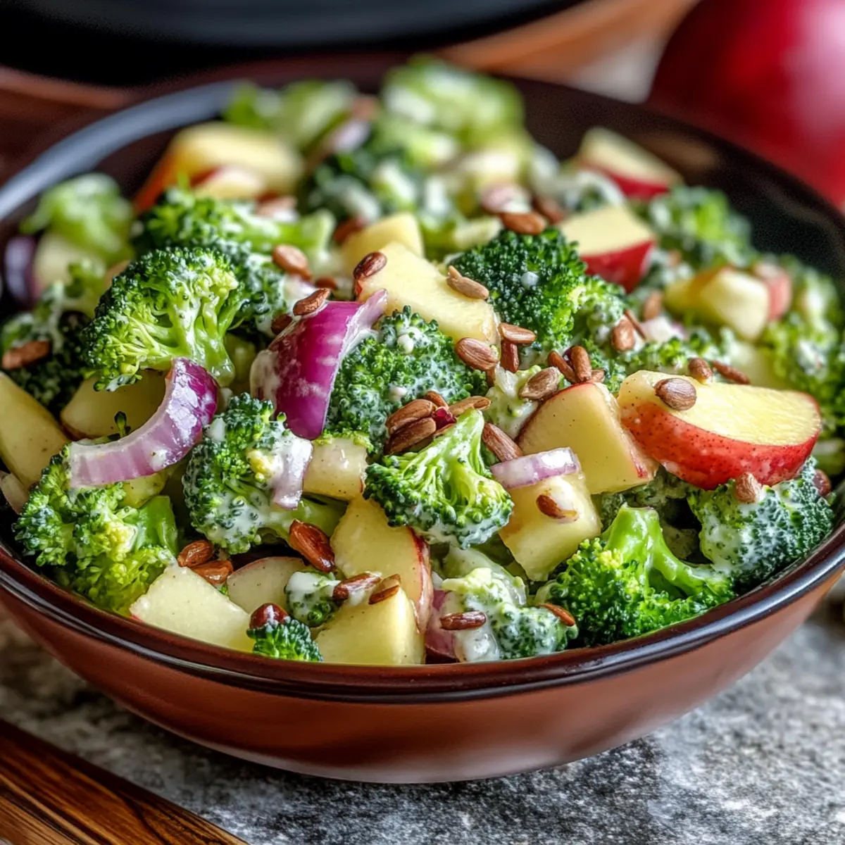 Delicious Honeycrisp Apple Broccoli Salad to Refresh Your Day
