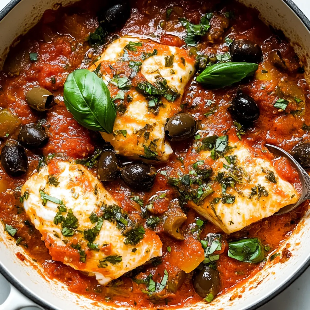 Quick and Easy Fish Puttanesca with Bold Italian Flavors