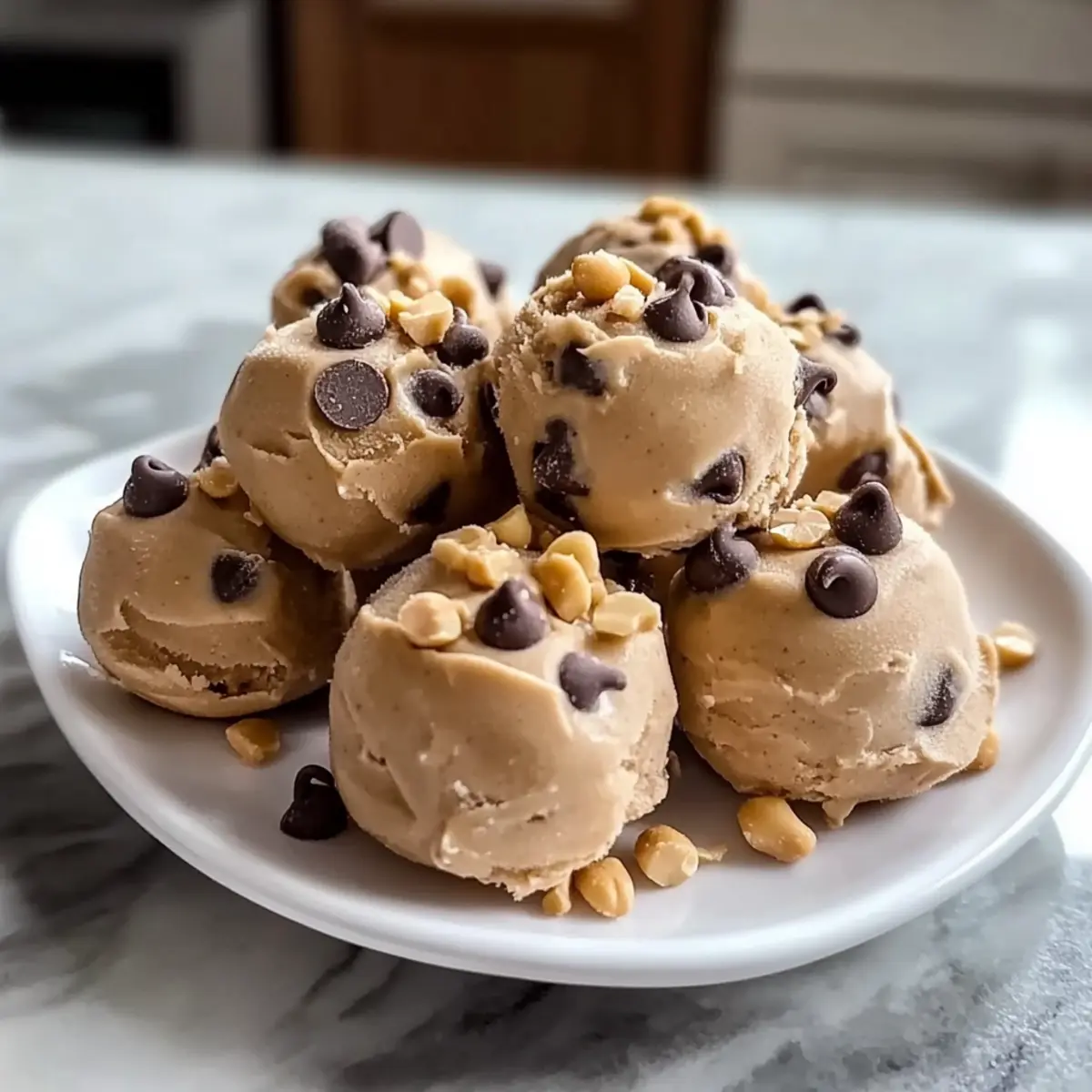 Frozen Greek Yogurt Peanut Butter Bites for Guilt-Free Snacking
