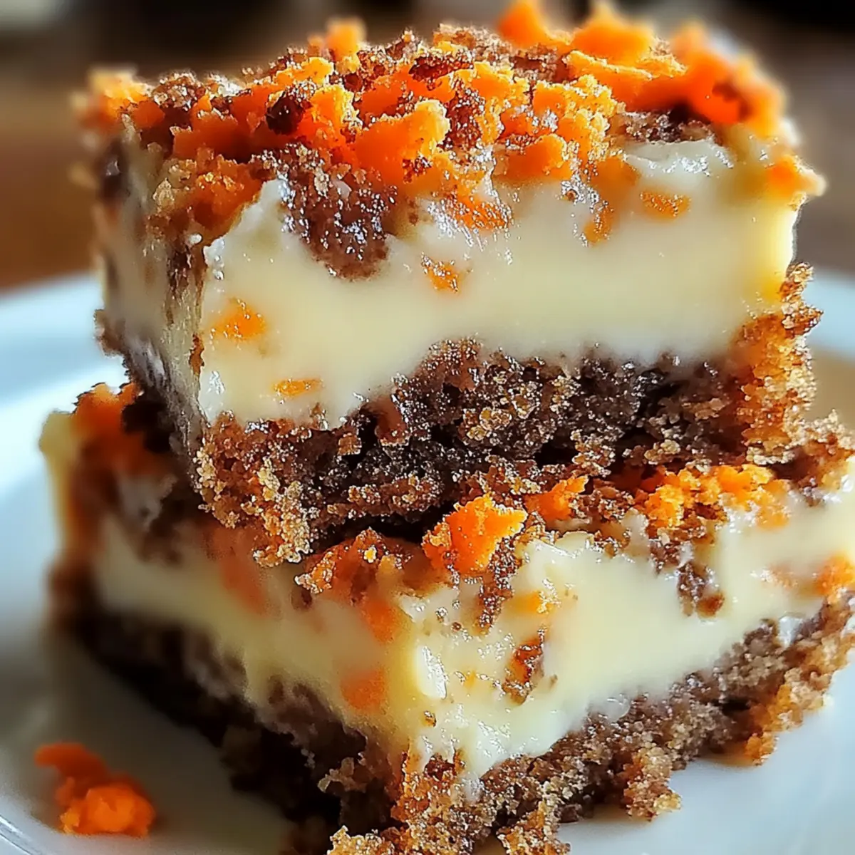 Deliciously Easy Carrot Cake Cream Cheese Bars to Share
