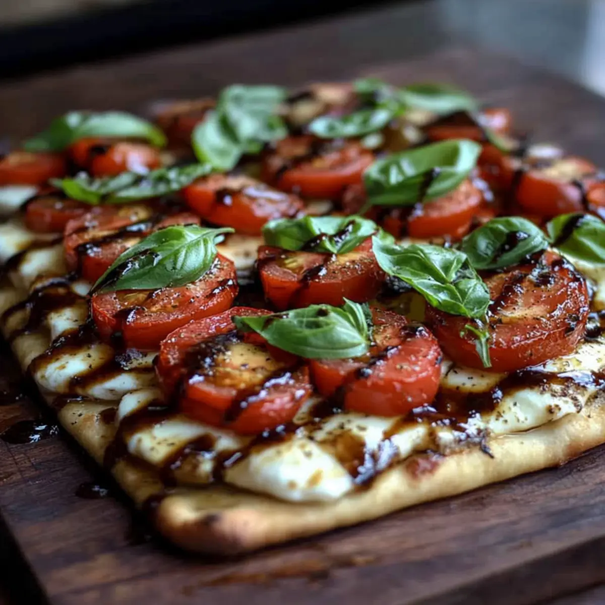 Taste of Italy: 30-Minute Chicken Caprese Flatbread Delight