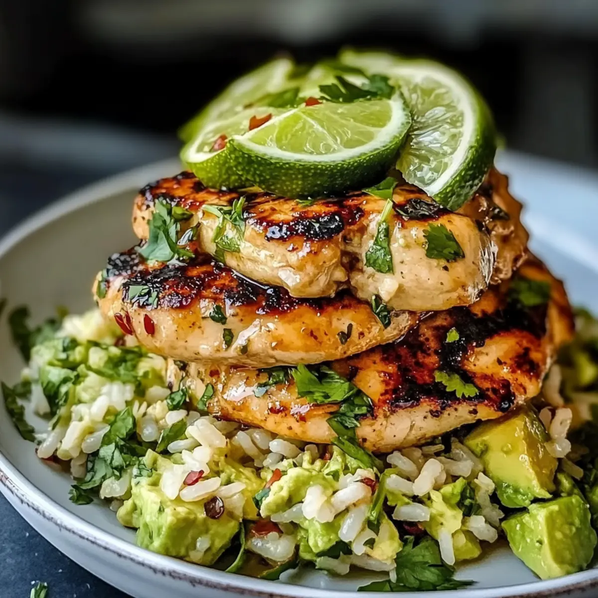 Honey Lime Chicken Avocado: A Refreshing Dinner Delight