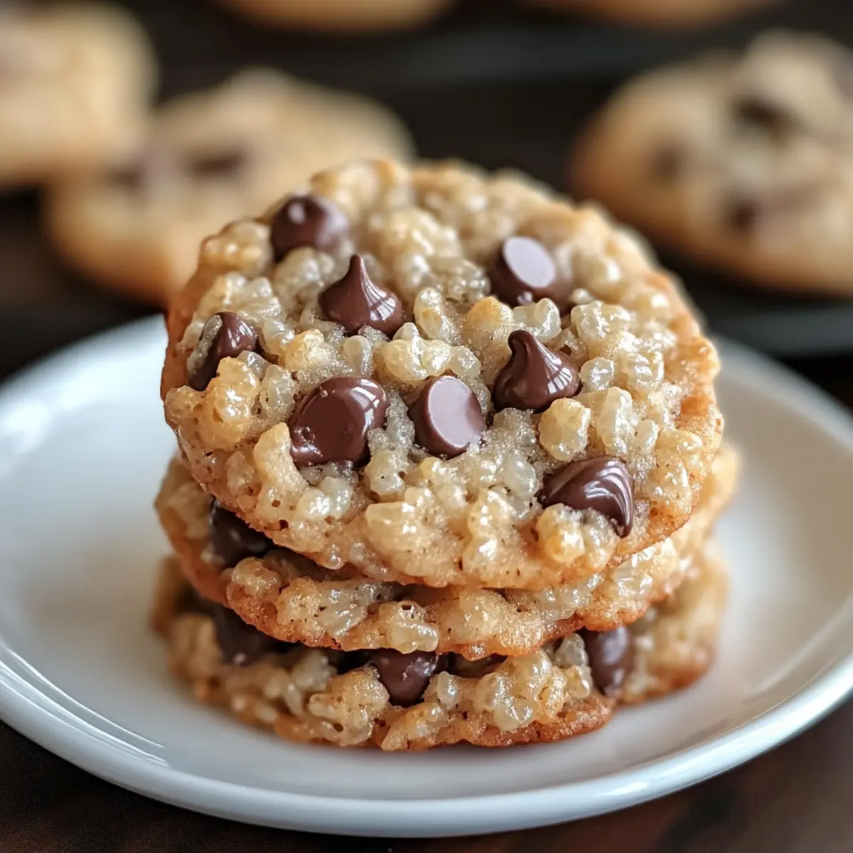 Delicious Rice Krispie Chocolate Chip Cookies You Need to Try