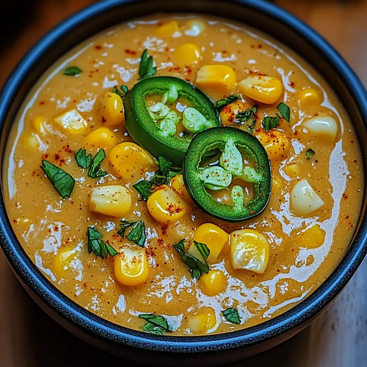 Creamy Jalapeño Corn Chowder to Warm Your Soul