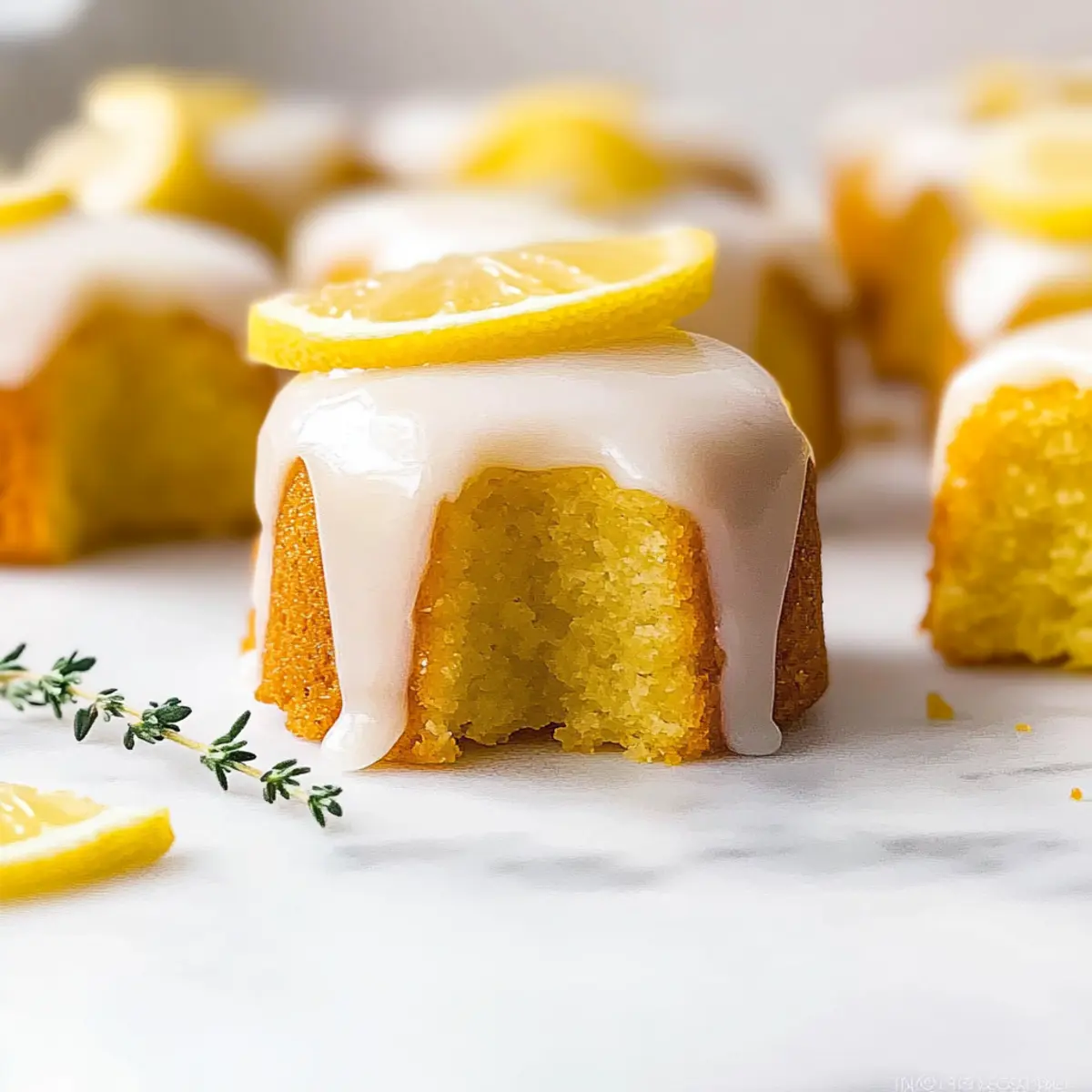 Mini Lemon Drizzle Cakes that Brighten Your Brunch Menu