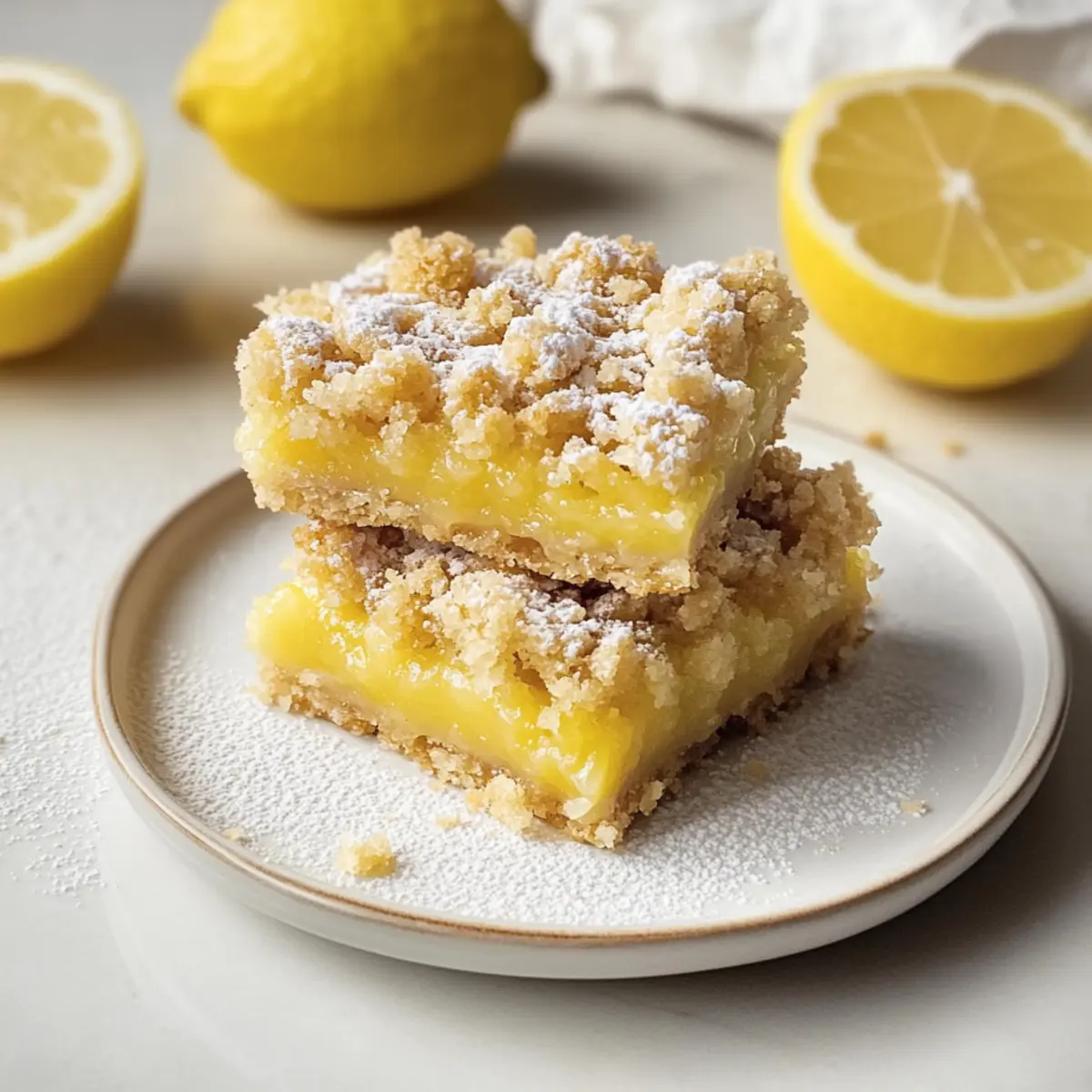 Lemon Crumb Bars for Easy Baking Bliss at Home