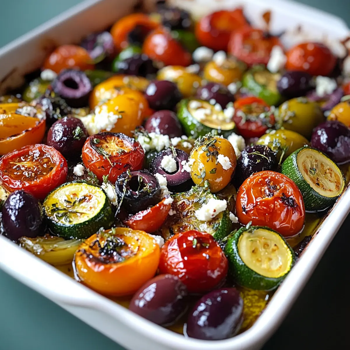 One Pan Greek Vegetables for Effortless Mediterranean Flavor