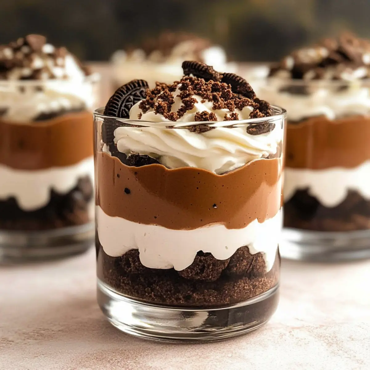Irresistible Creamy Chocolate Parfait That's No-Bake Bliss
