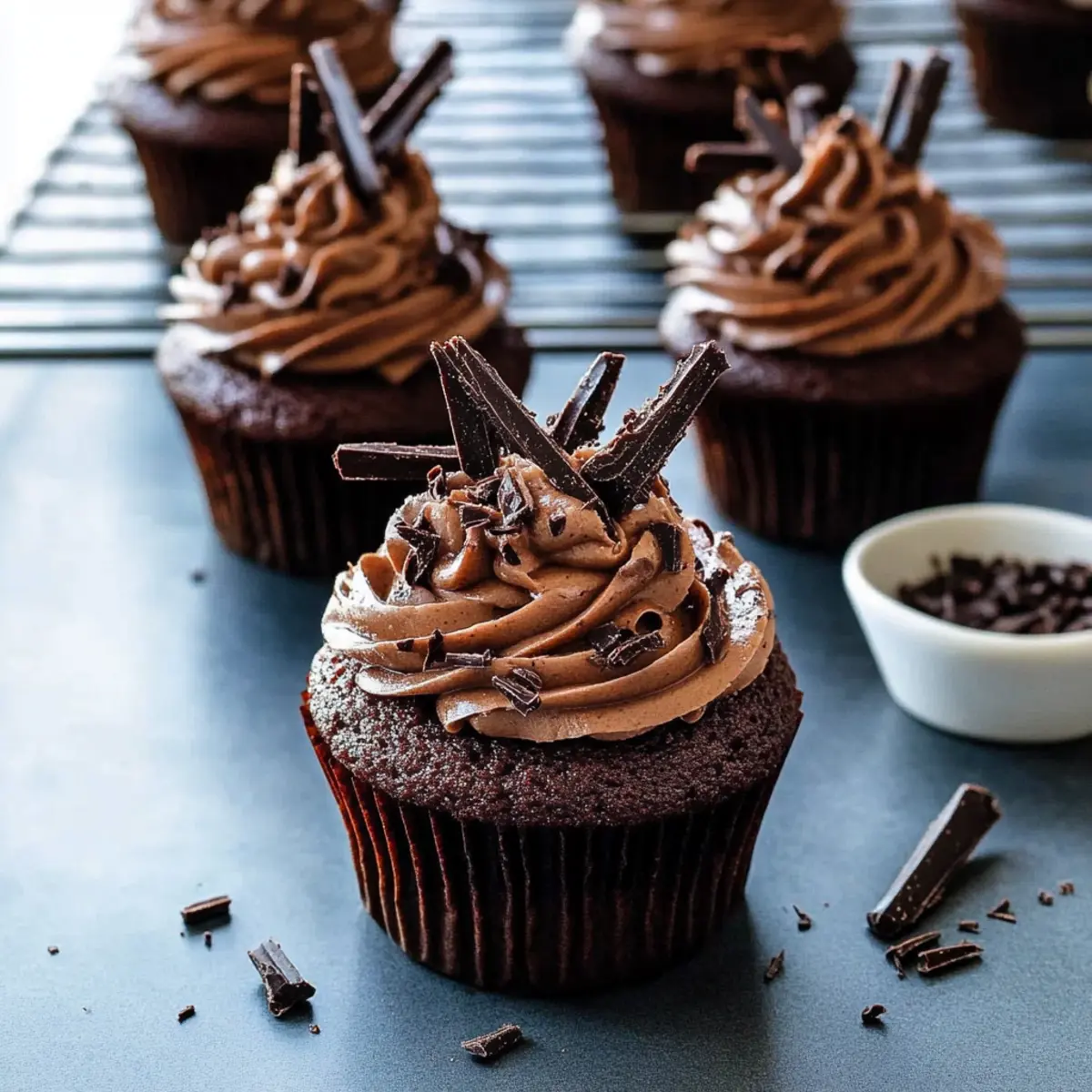 Ultimate Chocolate Cupcakes with Velvety Cloud Frosting