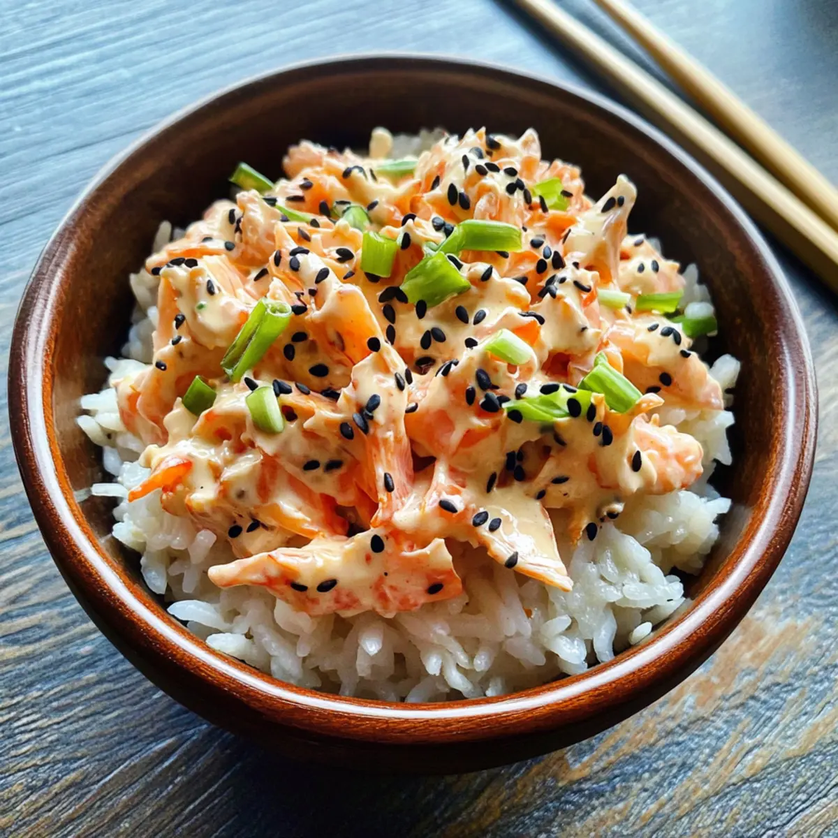Spicy Crab Sushi Bowls: Quick & Easy Comfort Food Delight