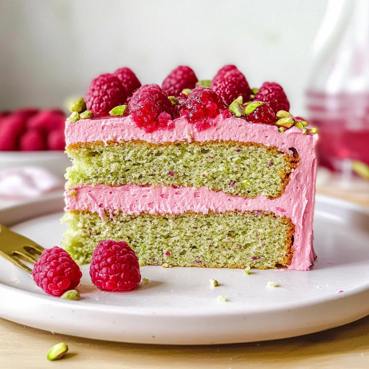 Delicious Raspberry Pistachio Cake for Sweet Celebrations