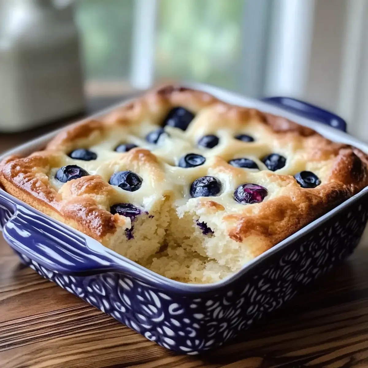 Blueberry Buttermilk Pancake Casserole for Cozy Mornings