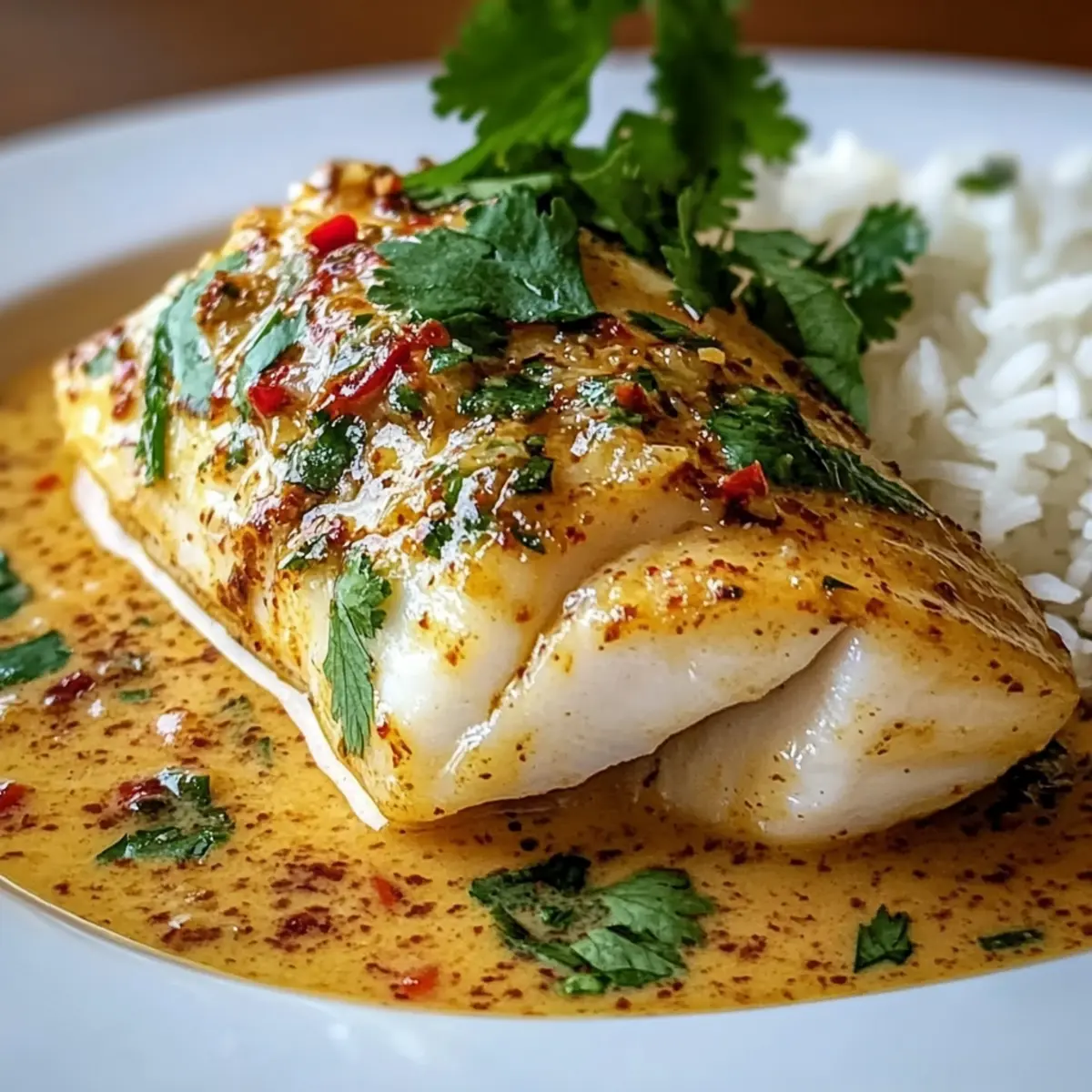 Tropical Grouper with Spicy Coconut for a Quick, Flavorful Feast