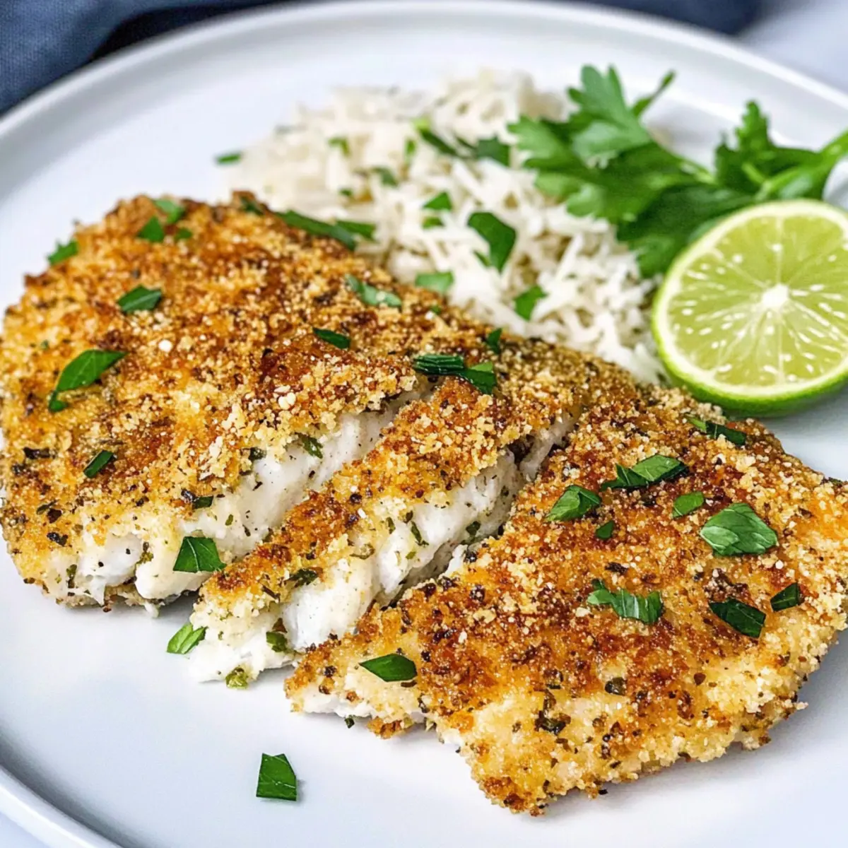 Crispy Parmesan Crusted Tilapia in Just 30 Minutes