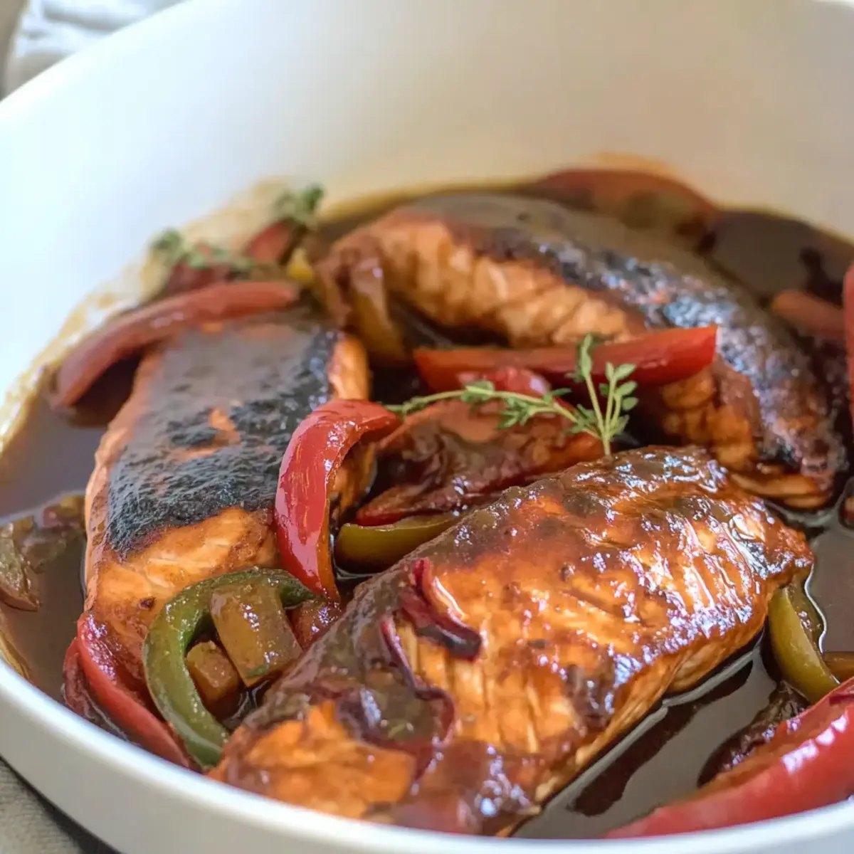 Deliciously Simple Brown Stew Salmon Ready in 30 Minutes
