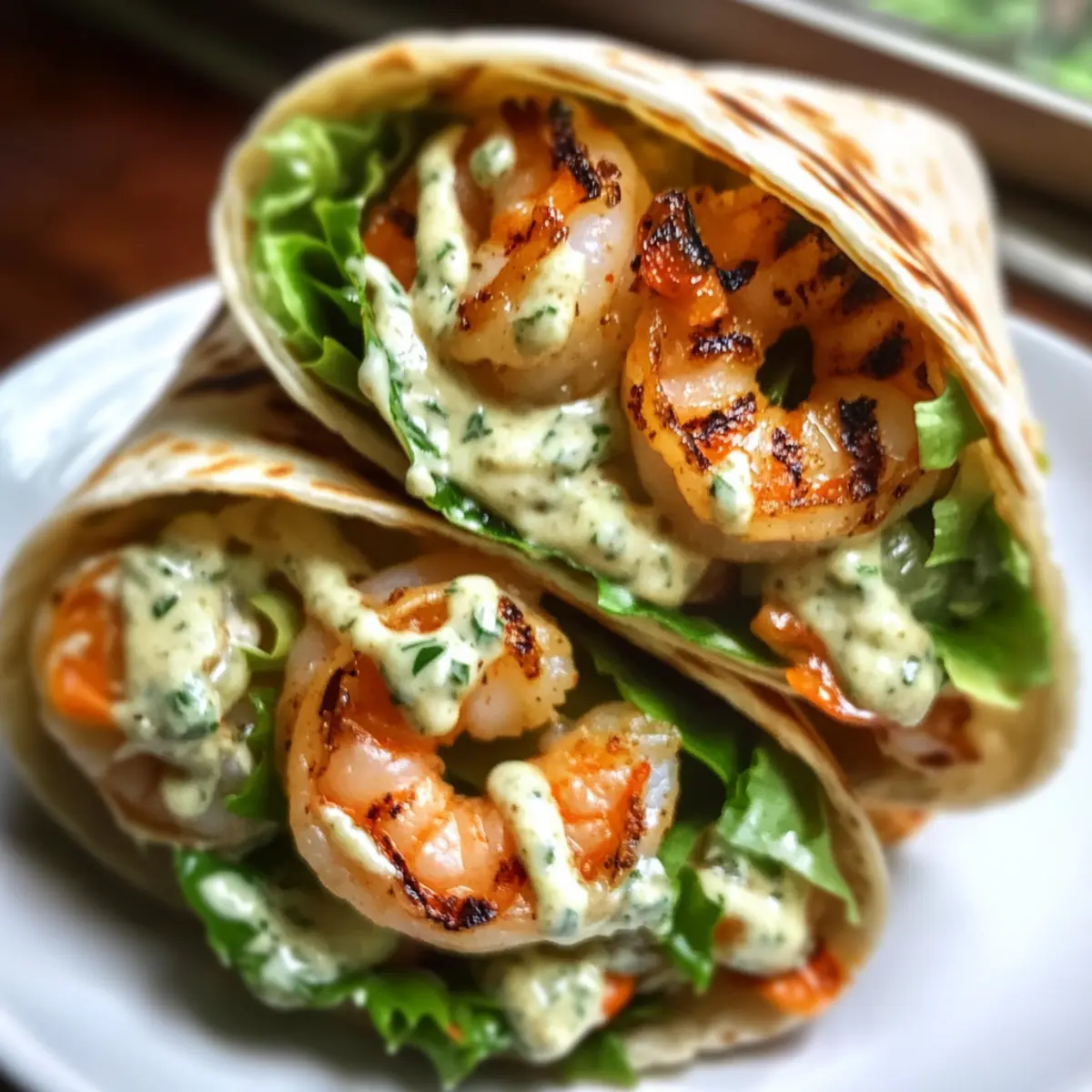 Grilled Shrimp Caesar Wraps: A Quick & Tasty Twist on Tradition